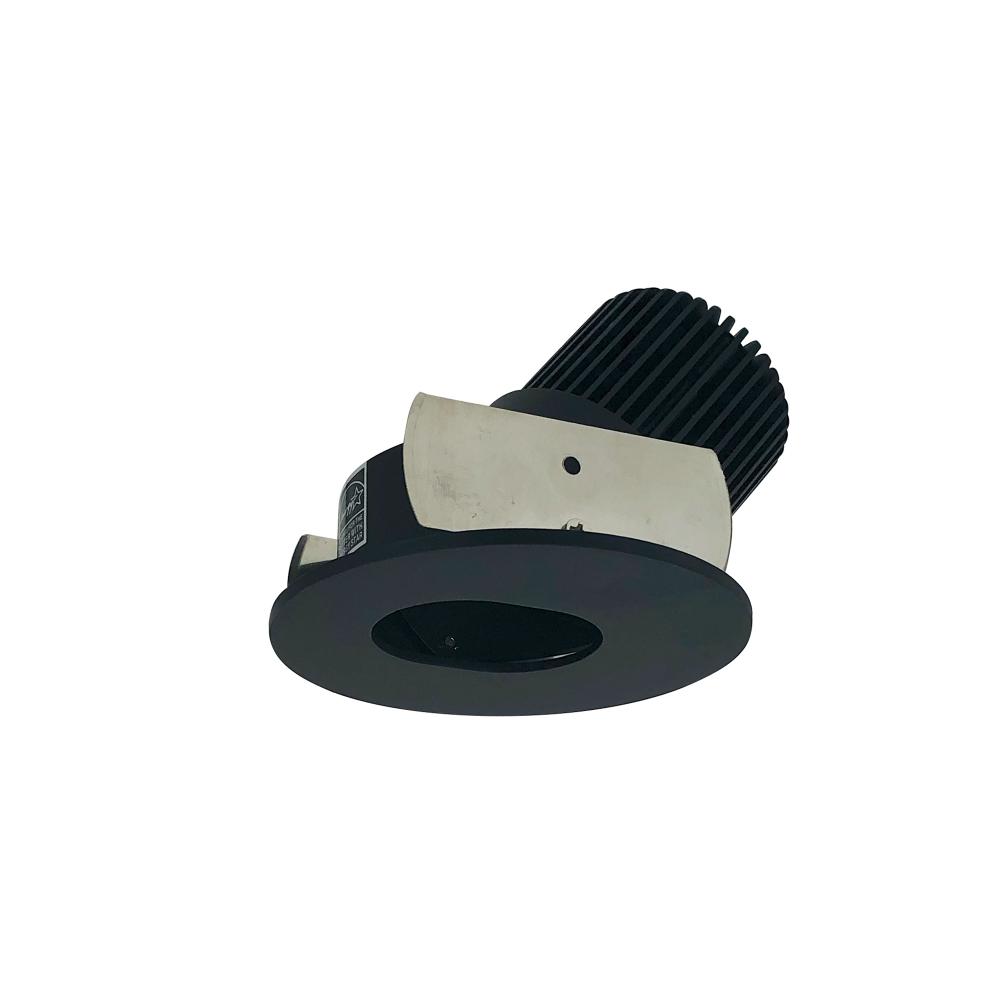 2" Iolite LED Round Adjustable Slot Aperture, 800lm / 14W, Comfort Dim, Black Slot Aperture /