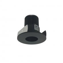 Nora NIOB-2RPHCDXBB - 2" Iolite LED Round Pinhole, 800lm / 14W, Comfort Dim, Black Pinhole / Black Flange