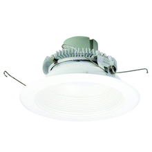 Nora NLCBC2-65230MPW/A - 6" Cobalt Click LED Retrofit, Baffle, 750lm / 10W, 3000K, Matte Powder White Baffle / Matte