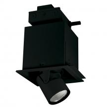 Nora NMRTLGPD-11D1L2030FB - Pull-Down LED Trimless 1-Head MLS, 30W / 2100lm per Head, Flood, 3000K, Black, 120V Triac/ELV/0-10V