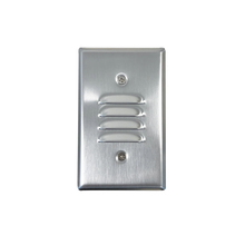 Nora NSW-6619BN - Mini LED Step Light w/ Horizontal & Vertical Louver Face Plates, 1W, 90+ CRI, 2700K, Brushed Nickel,