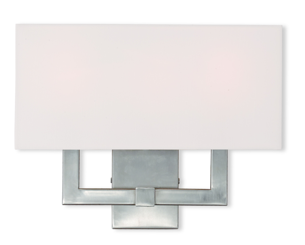 3 Light Brushed Nickel Wall Sconce