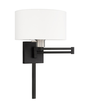 Livex Lighting 40036-04 - 1 Lt Black Swing Arm Wall Lamp