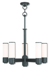 Livex Lighting 52105-92 - 5 Light English BZ Dinette Chandelier