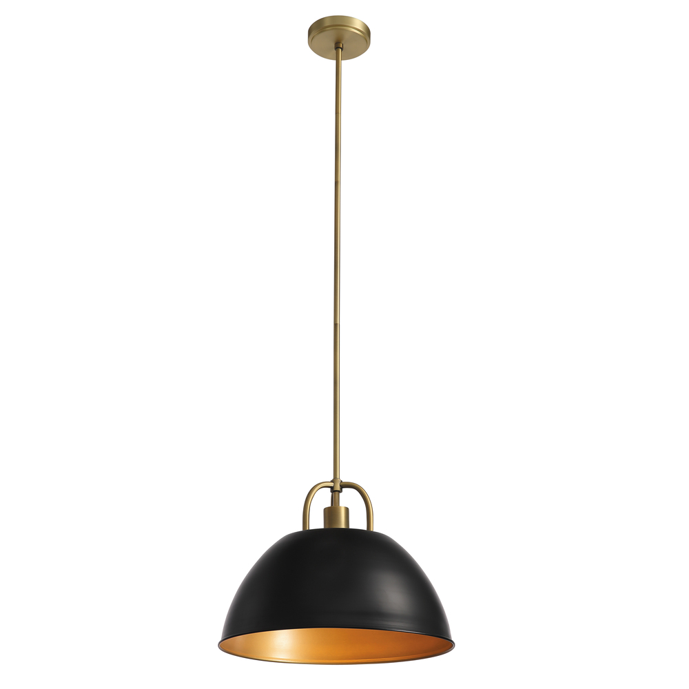 Bellagio Pendant With Black Finish