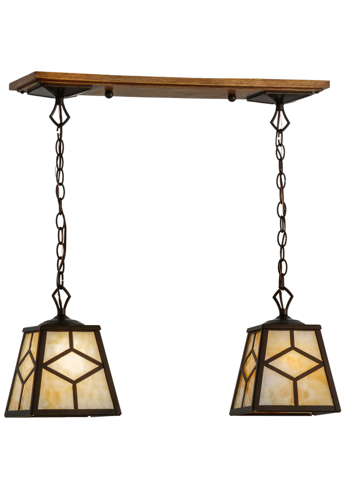 28"L Diamond Craftsman 2 LT Island Pendant