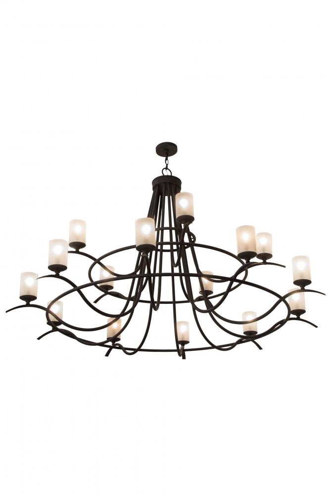 78"W Octavia 15 LT Chandelier