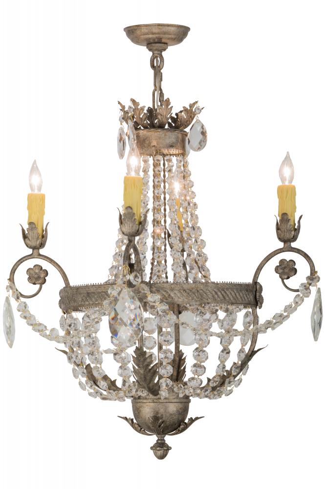 26"W Antonia 4 LT Chandelier