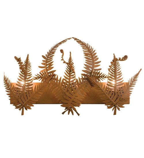 28" Wide Fern Vanity Light