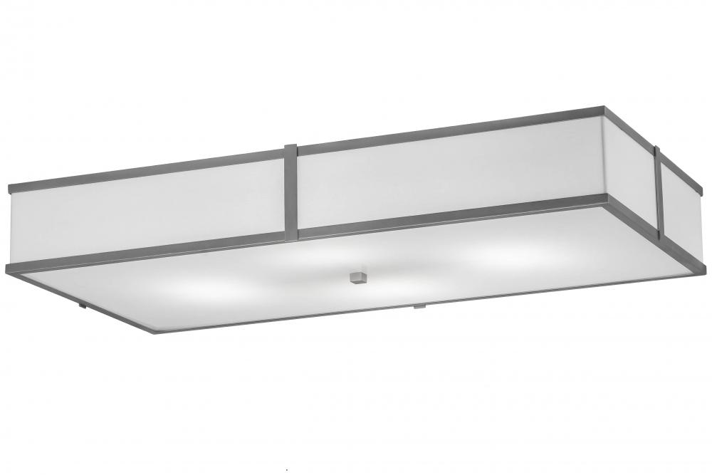 48" Long Quadrato Oblong Flushmount