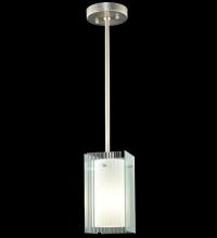 Meyda Blue 111397 - 5"Sq Metro Fluted Quadrato Mini Pendant