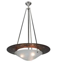 Meyda Blue 120906 - 31"W Metro Fusion Super Nova Inverted Pendant