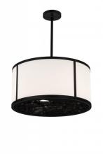 Meyda Blue 162888 - 24"W Cilindro Cellog Pendant