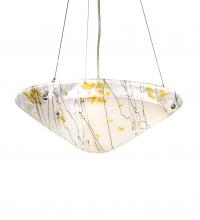 Meyda Blue 227713 - 18" Wide Metro Fusion Ramoscelli Inverted Pendant