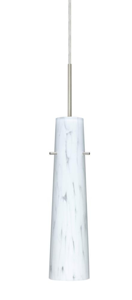 Besa Camino Pendant Satin Nickel Carrera 1x5W LED