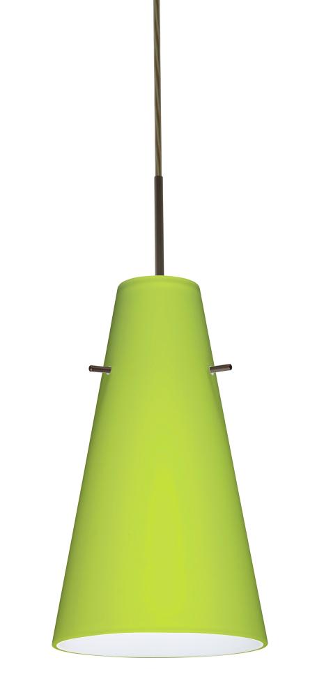 Besa Cierro Pendant Bronze Chartreuse 1x100W Medium Base