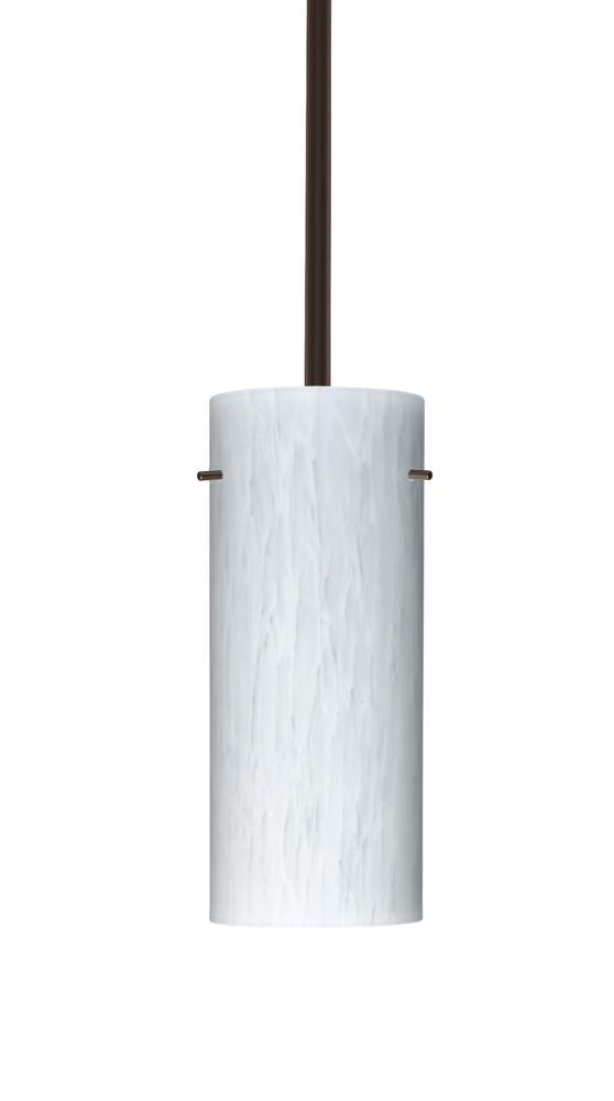 Besa Stilo 10 LED Pendant Carrera Bronze 1x9W LED