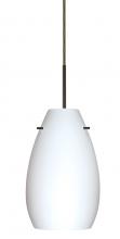 Besa Lighting 1JT-412607-BR - Besa Pera 9 Pendant Bronze Opal Matte 1x100W Medium Base