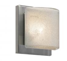 Besa Lighting 1WS-7873GL-SN - Besa Wall Paolo Satin Nickel Glitter 1x50W G9