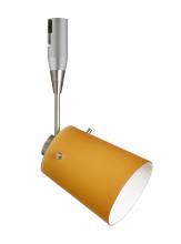 Besa Lighting RSP-511880-06-SN - Besa Spotlight With 6" Stem Tammi 3 Satin Nickel Amber Matte 1x50W Halogen Mr16