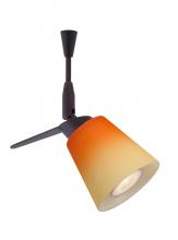 Besa Lighting SP-5042OP-BR - Besa Spotlight Canto 3 Bronze Bicolor Orange/Pina 1x35W Halogen Mr11