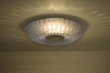 Besa Lighting SPIRA10SMC-LED-BR - Besa, Spira 10 Ceiling, Smoke, Bronze, 1x10W LED