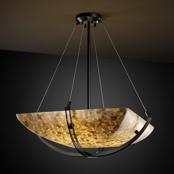 24" Pendant Bowl w/ Crossbar