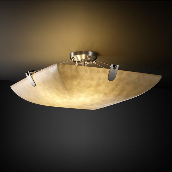 36" Semi-Flush Bowl w/ U-Clips