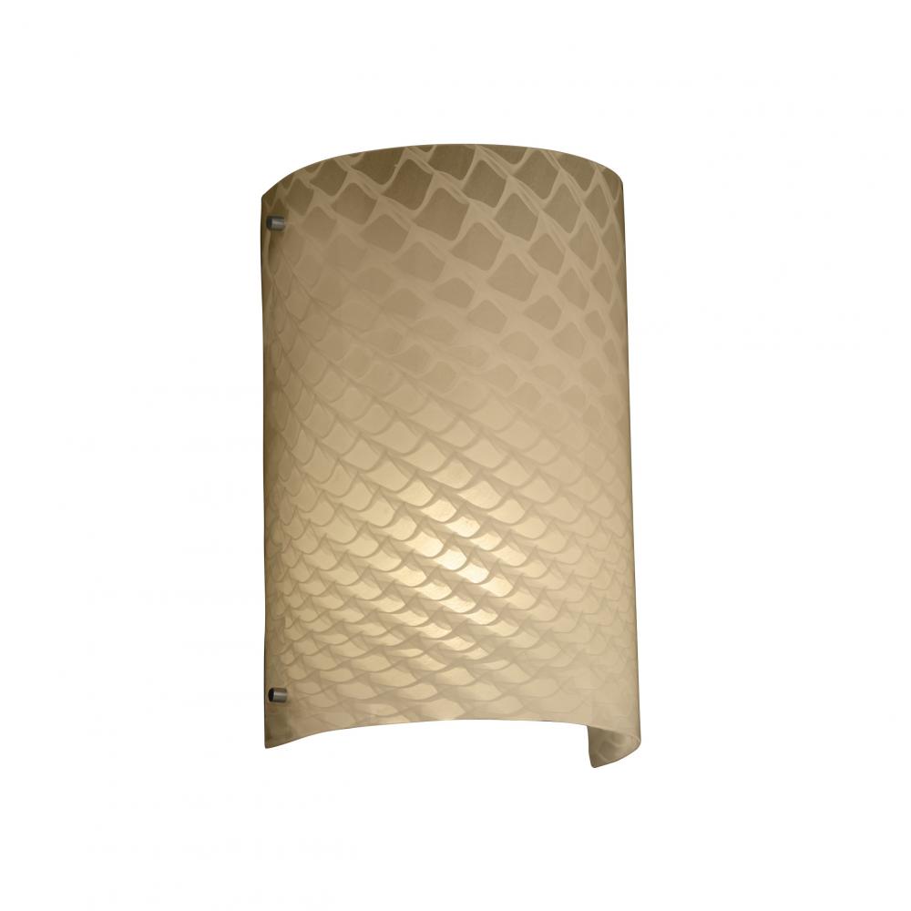 Finials Curved Wall Sconce