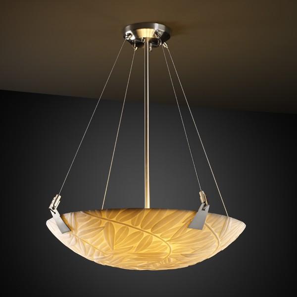 24" Pendant Bowl w/ Tapered Clips