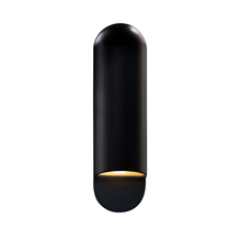 Justice Design Group CER-5630W-CRB-LED2-2000 - Large ADA Capsule Outdoor LED Wall Sconce