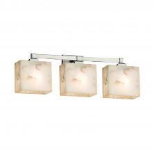 Justice Design Group ALR-8433-55-NCKL - Regency 3-Light Bath Bar