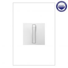 Legrand ASWR1532W4 - adorne® Whisper® Switch, White, with Microban®