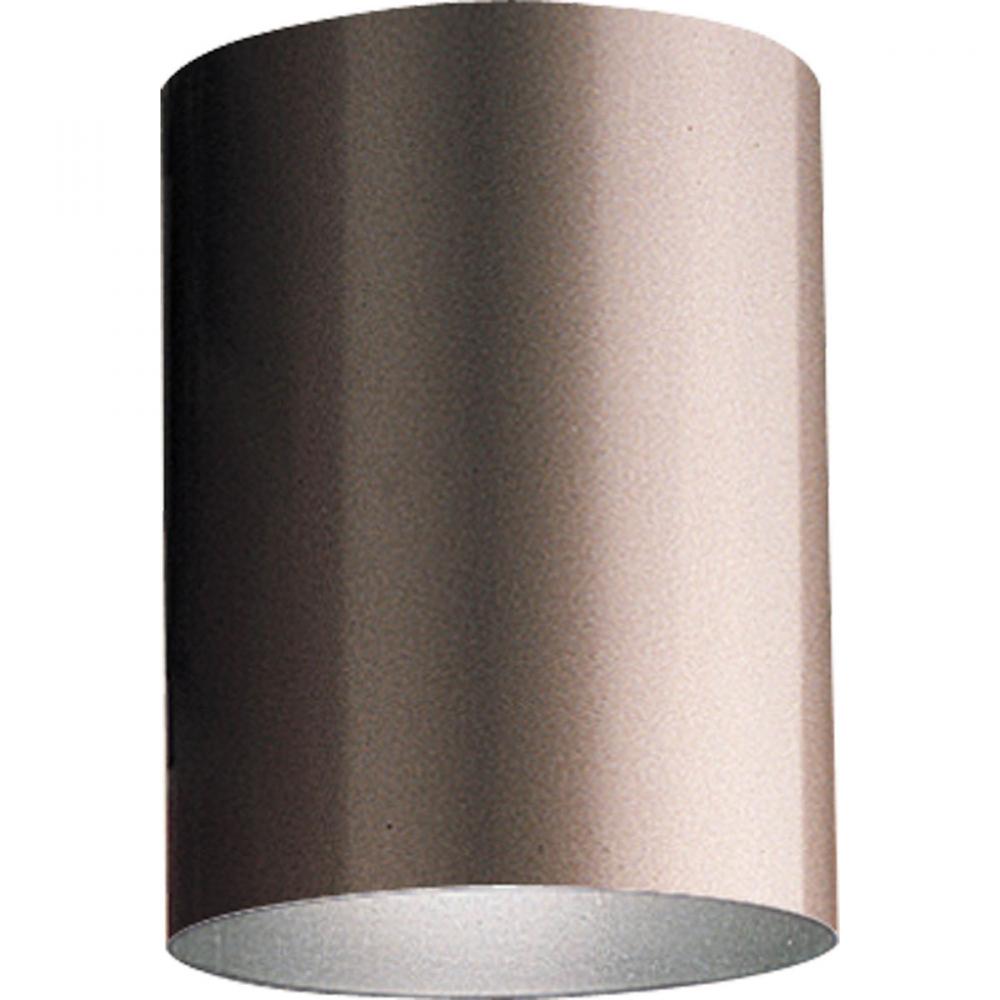 5" Bronze Outdoor Ceiling Mount Cylinder