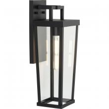 Progress P560373-031 - Tryon Collection One-Light Medium Black New Traditional Outdoor Wall Lantern