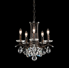 Schonbek 1870 VA8304N-51H - Vesca 5 Light 120V Chandelier in Black with Heritage Handcut Crystal