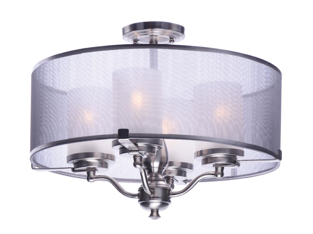 Lucid 4-Light Semi-Flush Mount