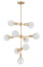 Maxim 11349SBR - Molecule-Entry Foyer Pendant