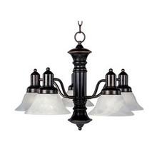 Maxim 20325MROI - Newburg 5-Light Chandelier