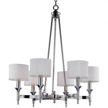 Maxim 22375WTPN - Fairmont 6-Light Chandelier