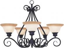 Maxim 2655WSKB - Pacific 5-Light Chandelier