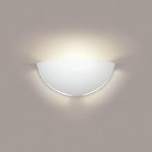 A-19 307-A31 - Capri Wall Sconce: Satin White
