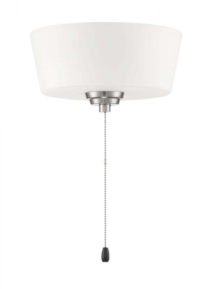 White Glass, 2 x 7.5w LED, Energy Star