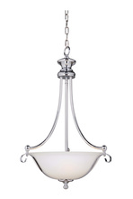 Craftmade 39843-CH - 3 Light Inverted Pendant