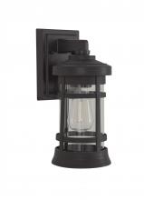 Craftmade ZA2304-BZ-C - Resilience 1 Light Small Outdoor Wall Lantern in Bronze, Clear Lens