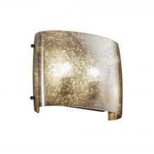 Justice Design Group FSN-8855-MROR-DBRZ - ADA Wide Oval Wall Sconce