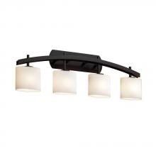 Justice Design Group FSN-8594-30-RBON-NCKL - Archway 4-Light Bath Bar