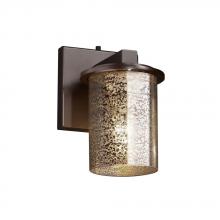 Justice Design Group FSN-8771-10-MROR-MBLK - Dakota 1-Light Wall Sconce