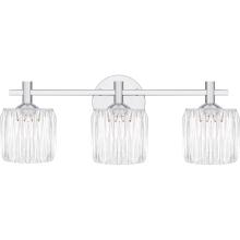 Quoizel SPD8622C - Spade 3-Light Polished Chrome Bath Light