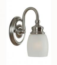 Mariana 628145 - One Light Satin Nickel Bathroom Sconce